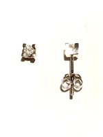 Orecchini Lucciole Gioielli Donna Classic  in Oro bianco Diamante ORGL008-SI+